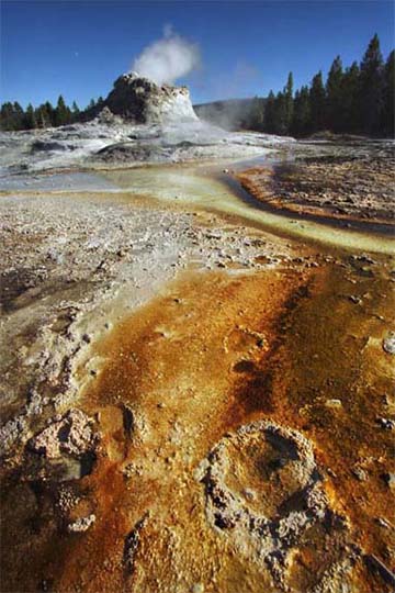 Castle Geyser, Yellowstone NP